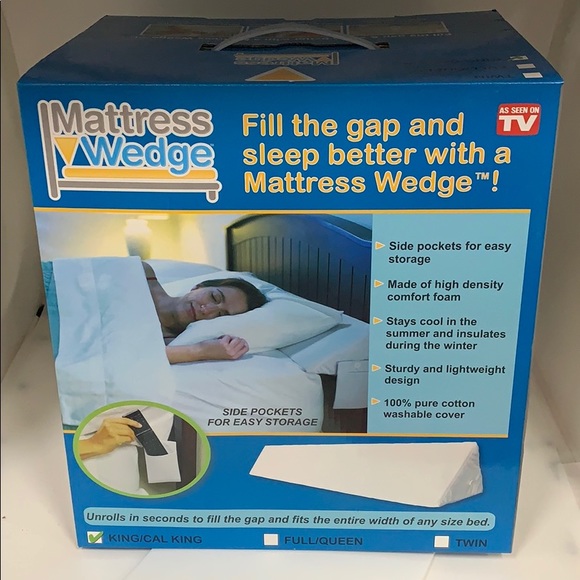 bed pillow wedge as seen on tv